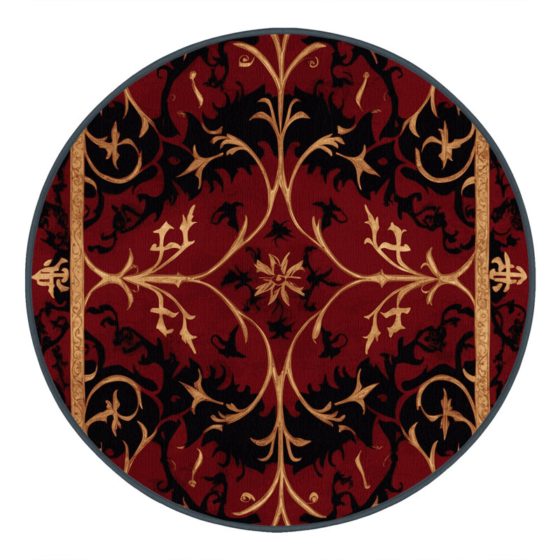 Tapis Crest Of Splendor, Rond 3 pi