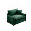 Chaise d'appoint rembourrée avec coussin Raiesha-120146196