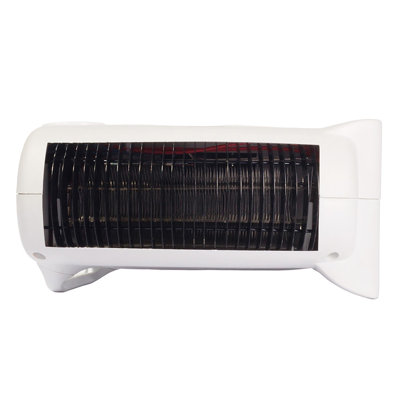 Igenix 2kw Flat/Upright Fan Heater White
