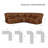 7-Piece, Wynyard 109" Wide Faux Leather Reversible Reclining Sectional Sofa-117871832