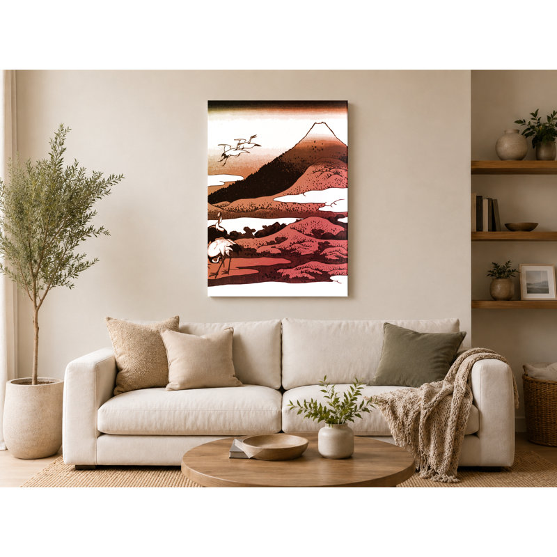 Umezawa dans la province de Sagami (vers 1830) - art mural sur toile Portrait, 24" W x 36" H