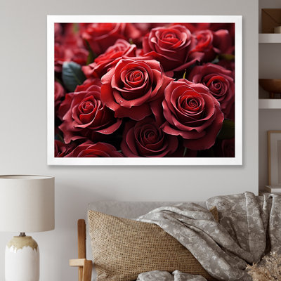 " Crimson Rose Passion I "