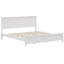 Lit plateforme moderne en bois massif avec support de lattes en bois robuste-1106287662
