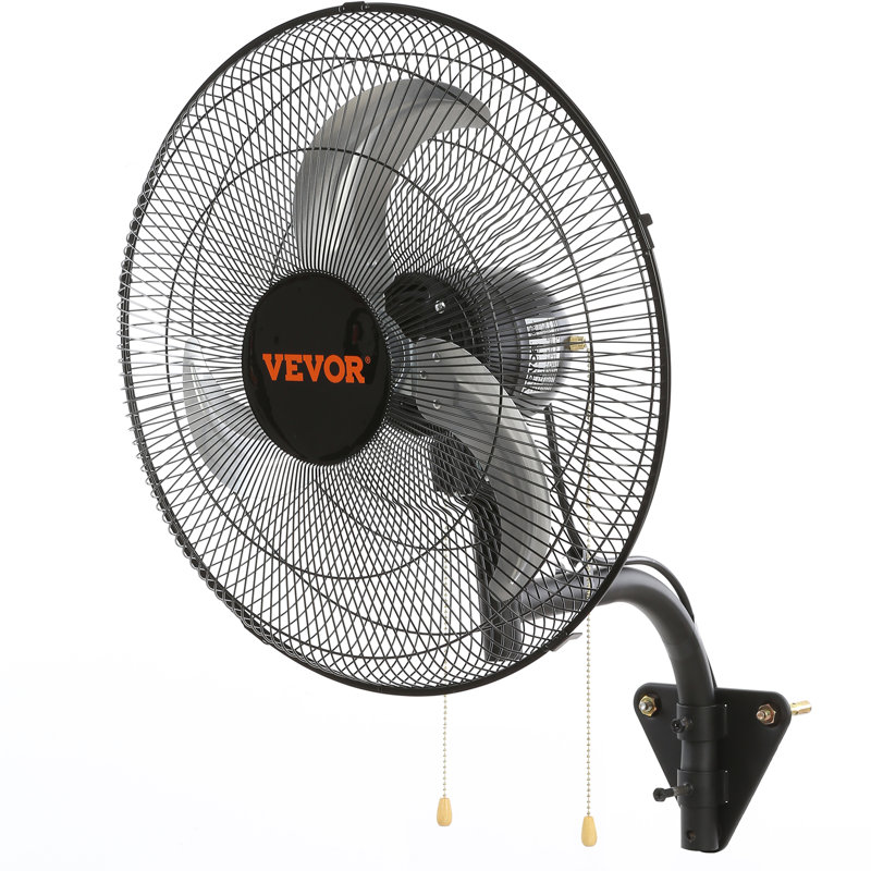 VEVOR 26.4'' Oscillating Wall Mounted Fan Fan
