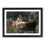 The Lady of Shalott by John William Waterhouse - Framed Print-62763536-62763537