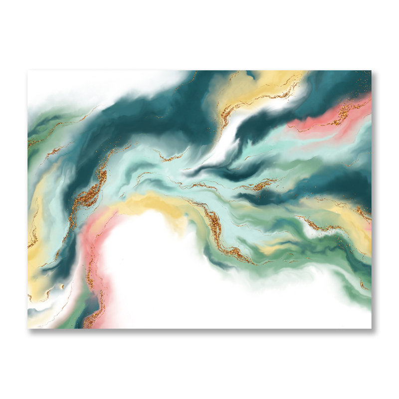 Lustré - impression sans cadre, Plastique / acrylique, H 16 po x l 20 po