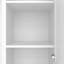 Arbre d'entrée 85,2 po avec banc et 3 crochets, armoire de rangement moderne avec 4 portes, 1 tiroir et tablettes réglables pour le couloir, le vestibule et le salon