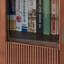 Bibliothèque fermée American Style