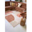Rug Geometric Area Rug in Terracotta