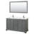 Deborah 60'' Double Bathroom Vanity with Marble Top-97738966-97738967-97754503