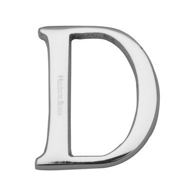 Heritage Brass Heritage Alphabet Rear Fix 5.1cm (2")