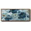 Bleu sur toile bleue encadrée-2691815