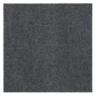 18'' W x 18'' L Level Loop Peel & Stick Polyester Carpet Tile