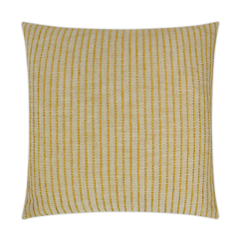 Demetria Decorative Pillow, Yellow, Square 20"