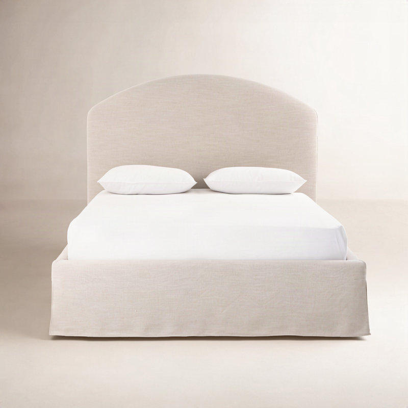 Oasley Upholstered Bed, King, Savoy Parchment