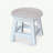 Carved Wooden Step Stool, Floral-658609288