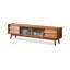 Cherry wood colour Solid Wood TVStands-1091808938