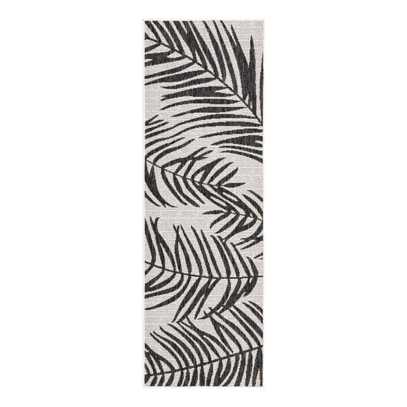 Nampa Floral Indoor / Outdoor Rug, Runner 2' x 6'