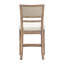Chaise de comptoir rembourrée