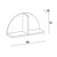 Tablette décorative 2 pièces Abderrahman-1117078448