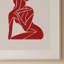 Abstract Redfigure Print 1-854022847