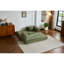 Lit convertible 59 po avec coussin cylindrique, velours côtelé multifonctionnel 5 en 1 pour la vie en appartement, 30 éponges haute densité, tissu peau, peu encombrant et sans assemblage