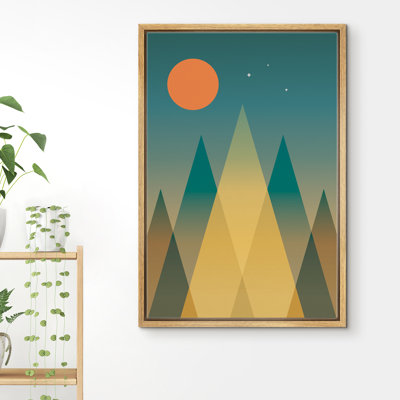 Floater Frame Graphic Art on Canvas