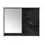 Armoire à pharmacie murale de 36 pouces, armoire de rangement pour salle de bain avec porte miroir et tablette ajustable, armoire à miroir pour salle de bain