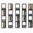 Floating Wall Shelves Set Of 5 - Video Game And Media Storage Organizer - No Assembly Required - Versatile Mounting Options For Dvds, Cds, Collectibles And Home Decor