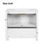 36" Complete Bath Vanity Set - Ceramic Sink With Storage Cabinet - Space-Saving Bathroom Organizer Solution