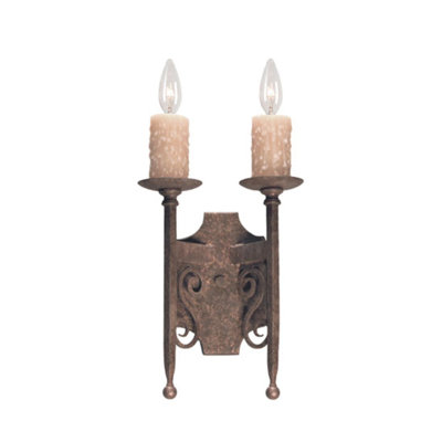 Toscano 2 - Light Candle Wall Light