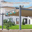 Pergola en aluminium avec auvent Aoodor-90610975-90610978