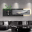 Murale contemporaine luxueuse en pierre grise-1638084897