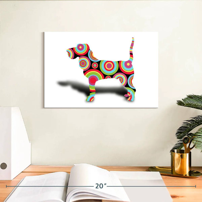 Brampt Dog, 8" H x 12" W