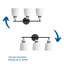 Éclairage pour meuble-lavabo à intensité variable Lexie-94225580-94225581