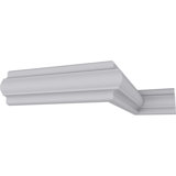 1 1/2"H x 1 1/2"P x 2 1/8"F x 94 1/2"L Bradford Smooth Corner Moulding
