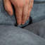 Fauteuil inclinable avec massage chauffant-468235379