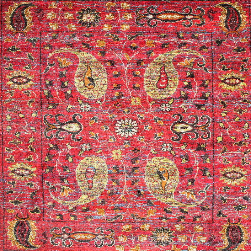 Eastertown Oriental Indoor Rug, Round 4'