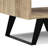 Lowry 22"W Solid Acacia Wood Modern Industrial Square End Table with Drawer, Open Shelf and Angled Legs-1053945966