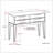 Harper - Hallway Console Table - Walnut Brown