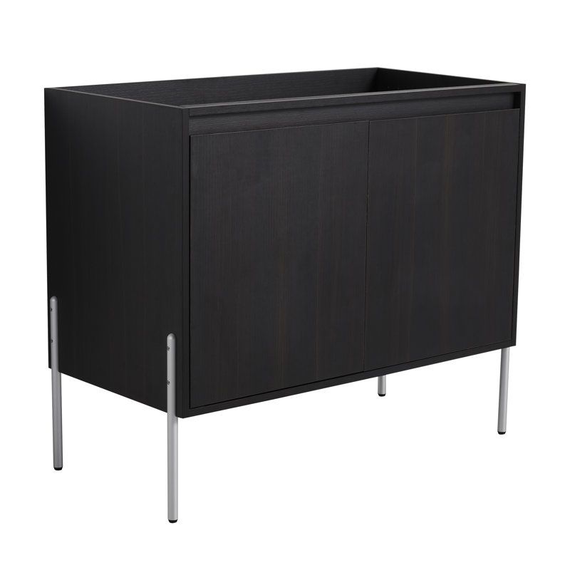 Meuble-lavabo autoportant moderne 36 po Dane