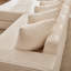 Canapé-lit 109,4 po beige, convertible, sans assemblage, peu encombrant-489058555