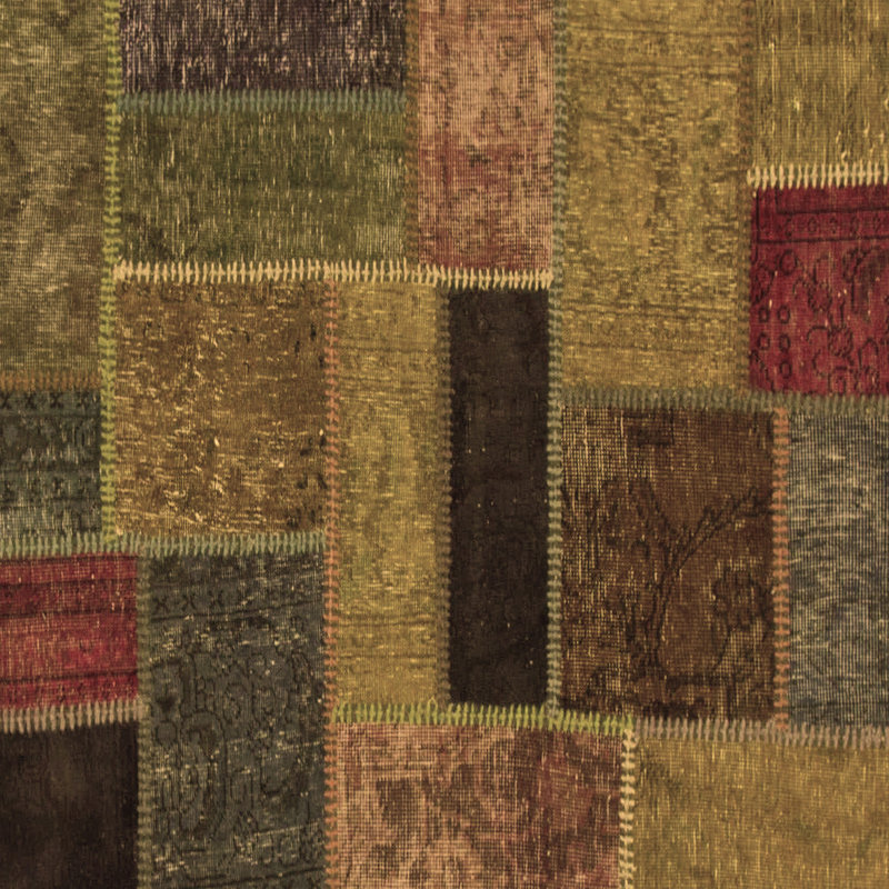 Geometric Indoor Rug, Square 7'