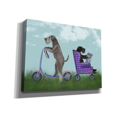 " Schnauzer Scooter " by Fab Funky