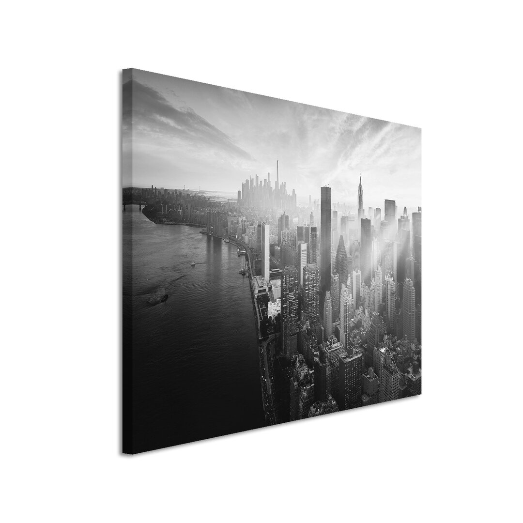 Leinwandbild „New York City - Sonnenstrahlen“, Fotodruck