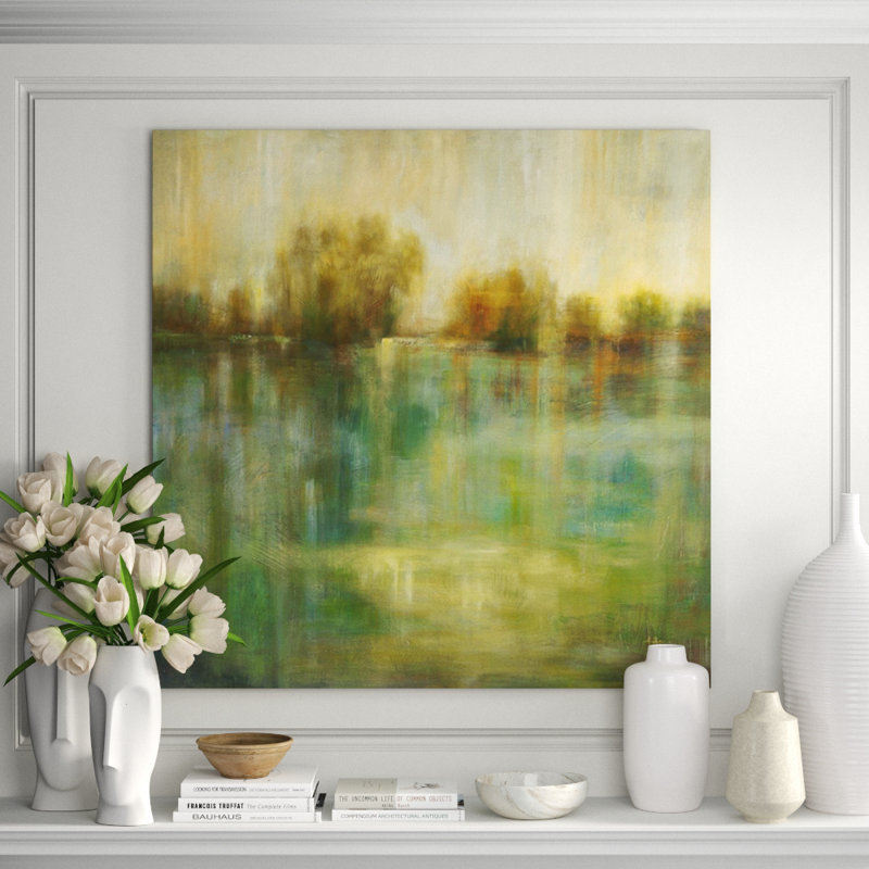 Summer Field II Print, 54" H x 54" W, Glass Coat