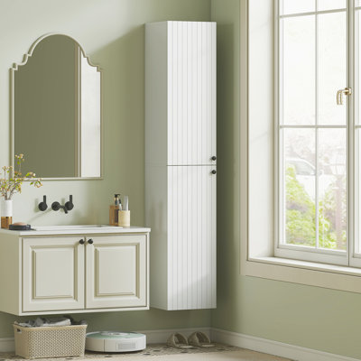 Wall, Drill / Screw Bathroom Cabinet