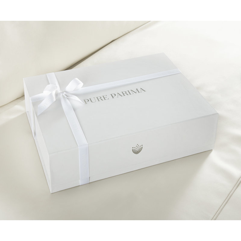 Silken Sateen TENCEL Duvet Cover Set , King, Ivory