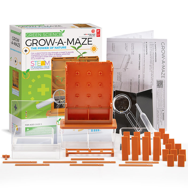 Green Science: Grow-A-Maze