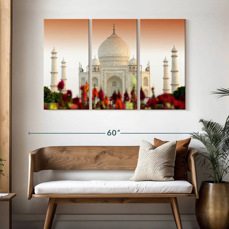 Sebbie Majestic Taj Mahal, H 32 po x l 50 po